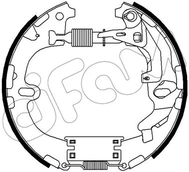 Brake Shoe Set (151-296)