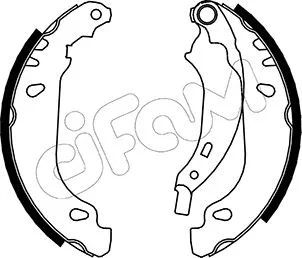 Brake Shoe Set (153-356)