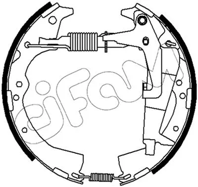 Brake Shoe Set (151-497)