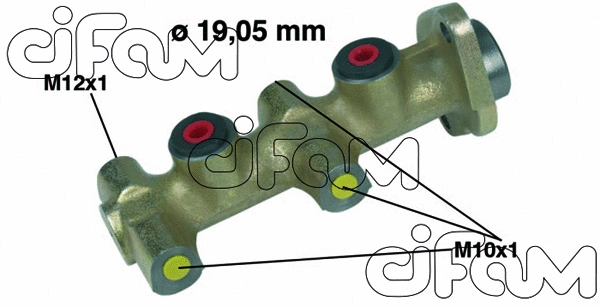 Brake Master Cylinder (202-115)