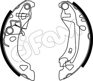 Brake Shoe Set (153-070)