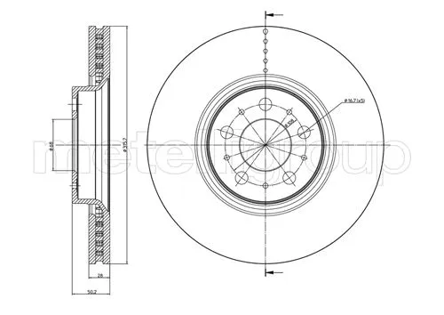 Brake Disc (800-847C)