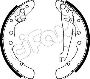 Brake Shoe Set (153-009)
