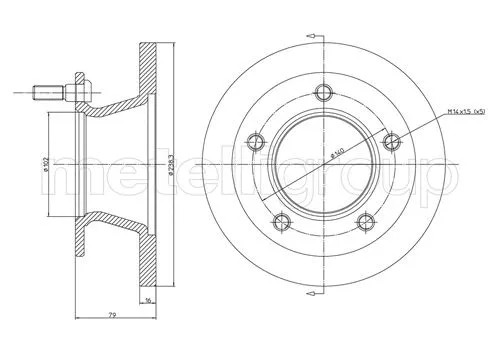 Brake Disc (800-308)