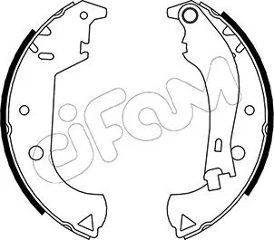 Brake Shoe Set (153-081Y)