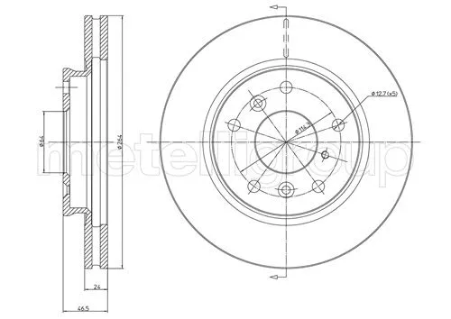 Brake Disc (800-274)