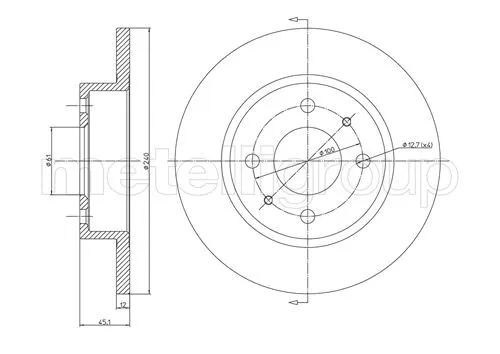 Brake Disc (800-301)
