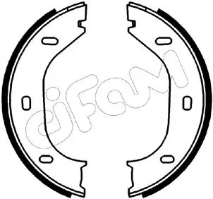 Brake Shoe Set, parking brake (153-011)