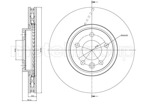 Brake Disc (800-727C)