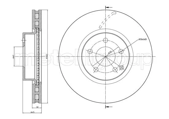 Brake Disc (800-1026C)