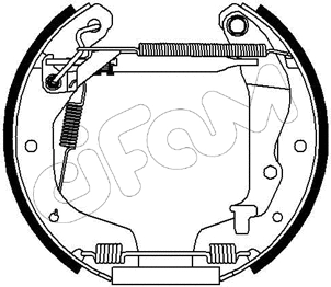 Brake Shoe Set (151-196)