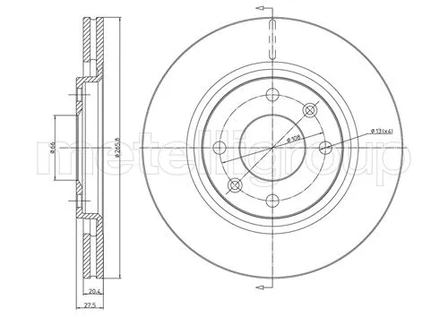 Brake Disc (800-191)