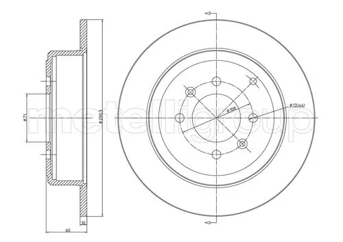 Brake Disc (800-431C)