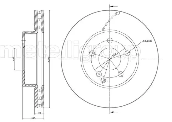 Brake Disc (800-935C)