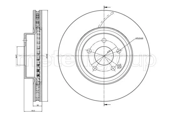 Brake Disc (800-1029C)