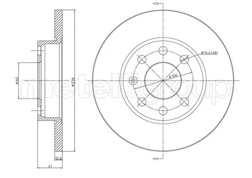 Brake Disc (800-080)