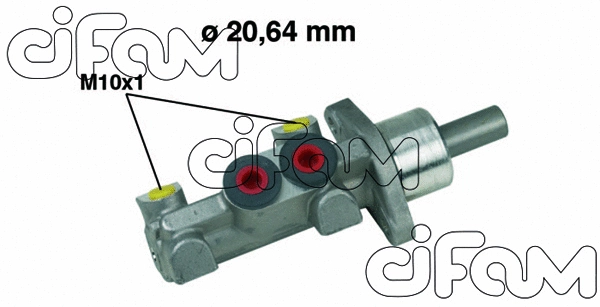 Brake Master Cylinder (202-391)