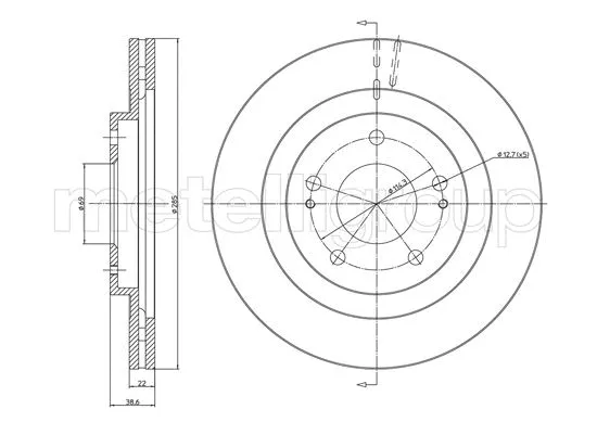 Brake Disc (800-1099)