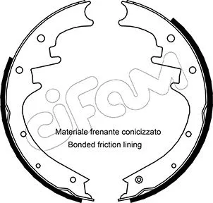 Brake Shoe Set (153-352)