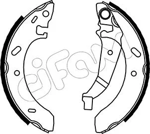 Brake Shoe Set (153-030)