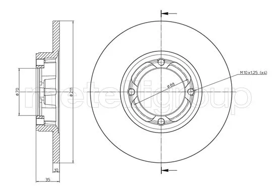 Brake Disc (800-1048C)