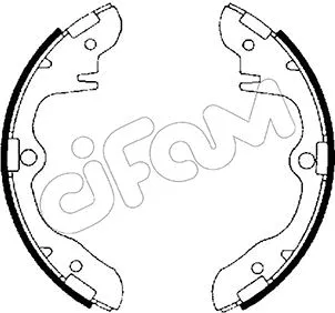 Brake Shoe Set (153-199)