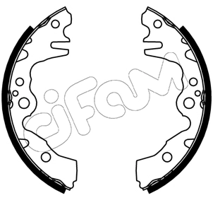 Brake Shoe Set (153-724)