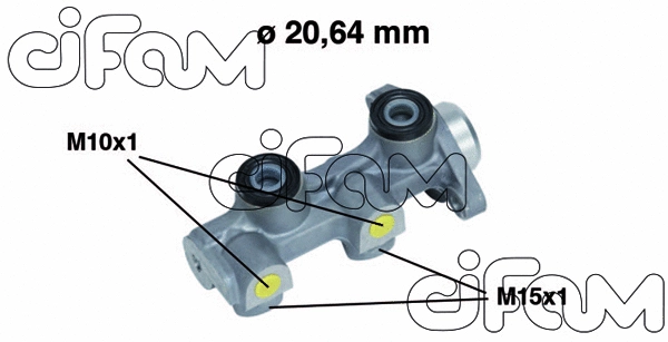 Brake Master Cylinder (202-507)