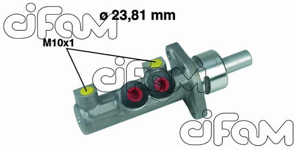 Brake Master Cylinder (202-412)