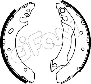 Brake Shoe Set (153-125)