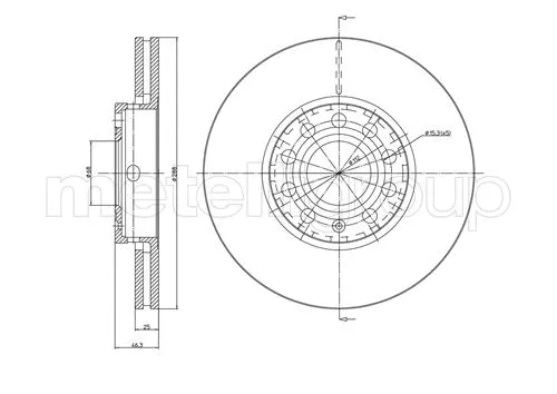 Brake Disc (800-262C)