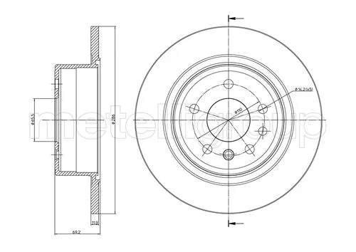 Brake Disc (800-480)