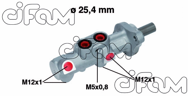 Brake Master Cylinder (202-756)