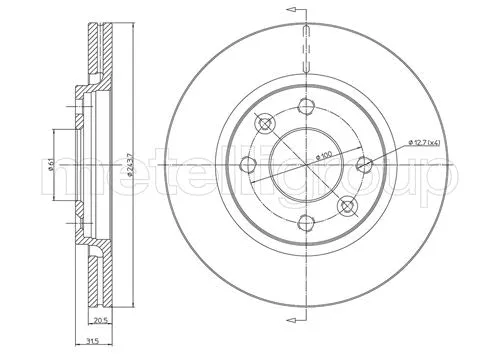 Brake Disc (800-151)