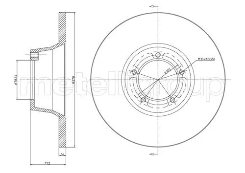 Brake Disc (800-162)