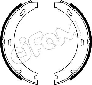 Brake Shoe Set, parking brake (153-233)