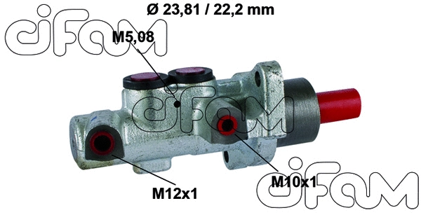 Brake Master Cylinder (202-518)