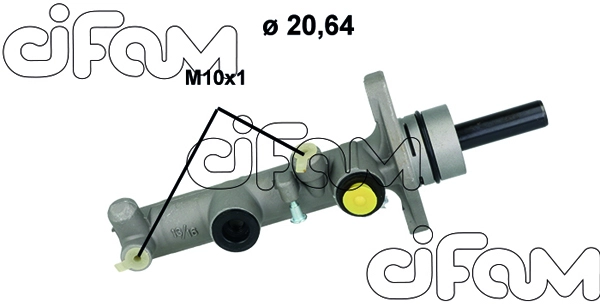 Brake Master Cylinder (202-1206)