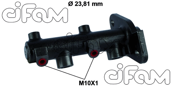 Brake Master Cylinder (202-861)
