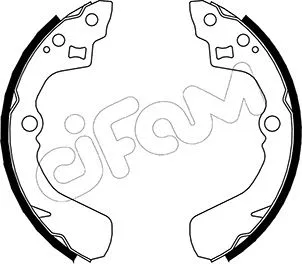 Brake Shoe Set (153-037)