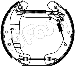 Brake Shoe Set (151-141)