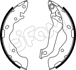Brake Shoe Set (153-504)