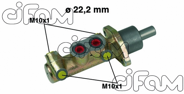 Brake Master Cylinder (202-442)