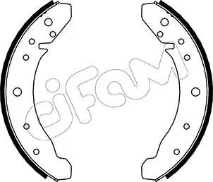 Brake Shoe Set (153-457)