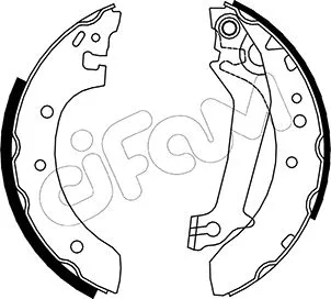 Brake Shoe Set (153-129)