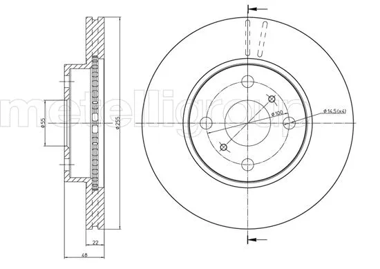 Brake Disc (800-439)