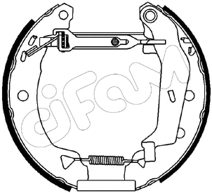 Brake Shoe Set (151-029)