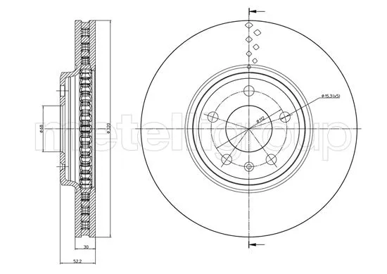 Brake Disc (800-1031C)