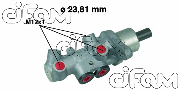 Brake Master Cylinder (202-536)