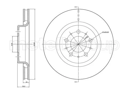 Brake Disc (800-770C)